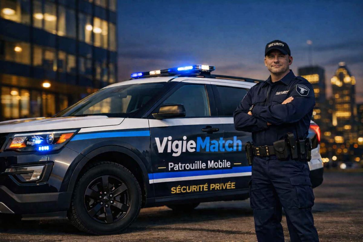 Agent de sécurité VigieMatch à Longueuil : Patrouille mobile